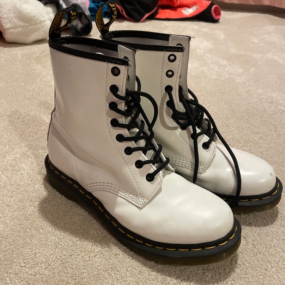 White doc martens